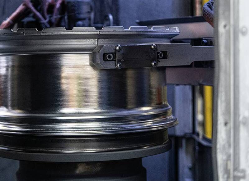 BBS SR proces produkcji flowforming