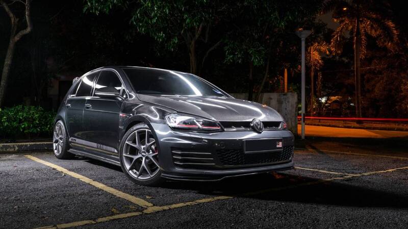 BBS SR na samochodzie
