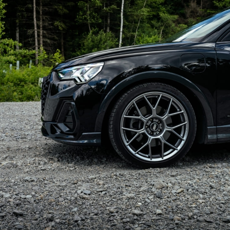 BBS XR na samochodzie