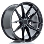 JR Wheels JR44 22x10 5 ET10 40 5H BLANK Black Machm