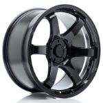 JR Wheels SL03 19x10 ET15 40 5H BLANK Gloss Blackm