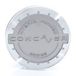 Dekielek Center Cap Concaver 015 Brushed Titanium