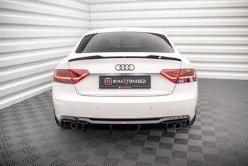 Dokładka Tylna Maxton Audi A5 Sportback 8T Facelift (Wersja z pojedynczymi wydechami po obu stronach)