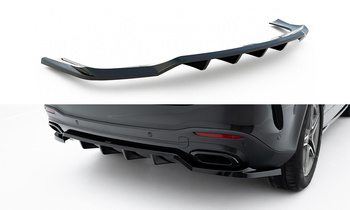 Splitter Tylny (Z Dyfuzorem) Maxton Mercedes-Benz GLE SUV AMG-Line W167 / W167 Facelift