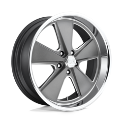 Felga aluminiowa 20" US Mag Roadster 20x9,5 ET1 5x120,65 Matte Gun Metal Machined