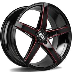 Felga aluminiowa 18" 79wheels SV-N18x9 ET35 5x120 Czarny