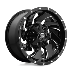 Felga aluminiowa 22" Fuel Cleaver 22x12 ET-44 5x139,7/150 Gloss Black Milled