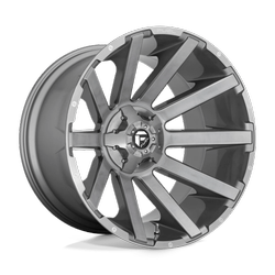 Felga aluminiowa 22" Fuel Contra Platinum 22x10 ET-19 6x135/139,7 Brushed Gun Metal Tinted Clear