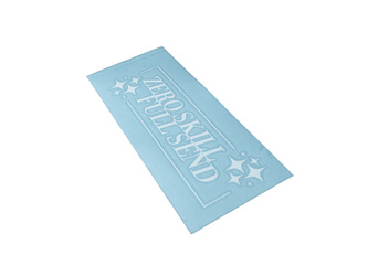 ZERO SKILL – Diecut sticker