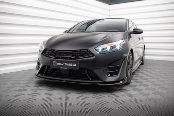 Splitter Przedni V.1 Maxton Kia Proceed GT Mk3 Facelift / Ceed GT / GT - Line Mk1 Facelift