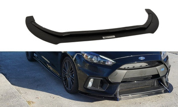 Splitter przedni Maxton hybrydowy Ford Focus RS MK3 (czarny połysk)