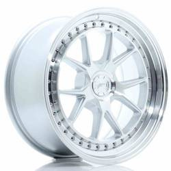 Felga aluminiowa 18" Japan Racing JR39 18x8,5 ET15-35 5H BLANK Silver Machine