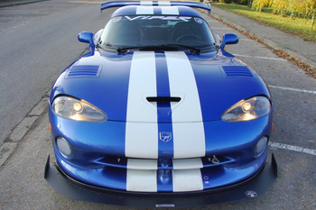 Splitter przedni Maxton Dodge Viper GTS (czarny połysk)