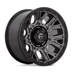 Felga aluminiowa 20" Fuel Traction 20x10 ET-18 8x180 Matte Gunmetal With Black Ring