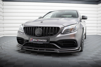 Splitter Przedni V.2 Maxton Mercedes-AMG C63 Sedan / Estate W205 Facelift