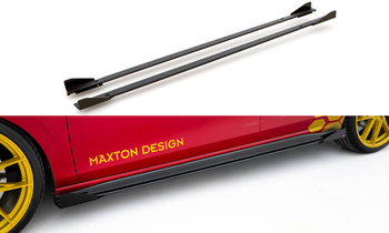 Dokładki progów Street Pro + Flaps Maxton Volkswagen Golf GTI Clubsport Mk8 Facelift