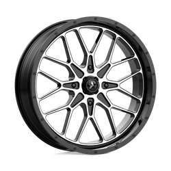 Felga aluminiowa 15" MSA Offroad Wheels M45 PORTAL 15x7 ET10 4x137 Gloss Black Machined