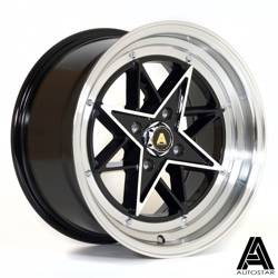 Felga aluminiowa 15" Autostar STR 15x8 ET25 4x100 Rpfblack