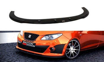 Splitter przedni Maxton Seat Ibiza IV Cupra (6J) Przedlift (czarny połysk)