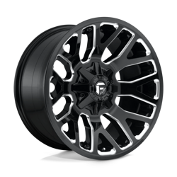 Felga aluminiowa 20" Fuel Warrior 20x10 ET-18 5x114,3/127 Gloss Black Milled