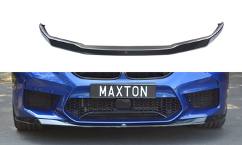 Splitter przedni Maxton V1 BMW M5 F90 (czarny połysk)