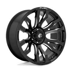 Felga aluminiowa 16" Fuel Blitz 16x8 ET1 5x139,7 Gloss Black Milled