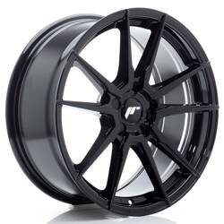 Felga aluminiowa 18" Japan Racing JR21 18x8 ET20-40 5H BLANK Glossy Black