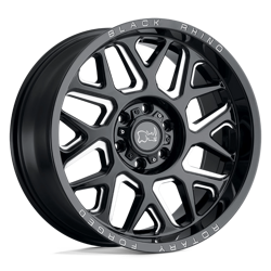 Felga aluminiowa 20" Black Rhino Reaper 20x9,5 ET-18 6x139,7 Gloss Black & Milled