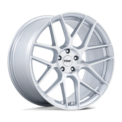 Felga aluminiowa 17" TSW TW002 LASARTHE 17x8 ET35 5x112 Gloss Silver Machined