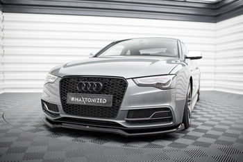Splitter Przedni V.4 Maxton Audi S5 / A5 S-Line 8T Facelift