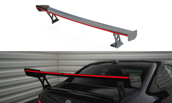 Karbonowy Spoiler Z Zewnętrznymi Wspornikami + Światło LED Maxton BMW M2 G87 / M240i / 2 M-Pack / 2 Standard G42