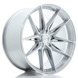 Felga aluminiowa 21" Japan Racing JR44 21x10,5 ET15-40 5H BLANK Silver w/ Machined Face