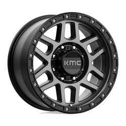 Felga aluminiowa 17" KMC Mesa 17x9 ET18 8x165,1 Satin Black With Gray Tint