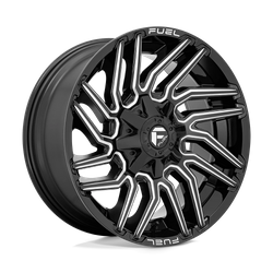 Felga aluminiowa 20" Fuel Typhoon 20x10 ET-18 8x170 Gloss Black Milled