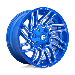 Felga aluminiowa 22" Fuel Typhoon 22x10 ET-18 5x139,7/150 Anodized Blue Milled