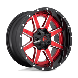 Felga aluminiowa 20" Fuel D250 MAVERICK 20x10 ET-19 8x165,1 Gloss Red