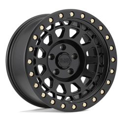 Felga aluminiowa 17" Black Rhino Primm 17x9 ET-12 6x139,7 Matte Black W/ Brass Bolts