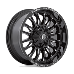 Felga aluminiowa 20" Fuel Arc 20x10 ET-18 5x127/139,7 Gloss Black Milled