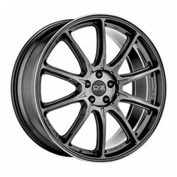 Felga aluminiowa 22" OZ Hyper Xt Hlt x10,5X22 ET25 5x112 Star Graphite Diamond Lip