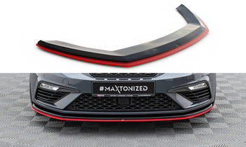 Splitter Przedni V.3 Seat Leon Maxton Cupra / FR Mk3 FL
