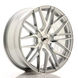 Felga aluminiowa 18" Japan Racing JR28 18x7,5 ET20-40 BLANK Silver Machined Face