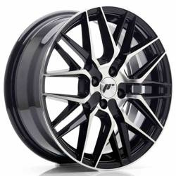 Felga aluminiowa 17" Japan Racing JR28 17x7 ET40 4x100 Gloss Black Machined Face