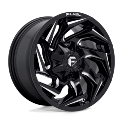 Felga aluminiowa 22" Fuel Reaction 22x12 ET-44 5x114,3/127 Gloss Black Milled