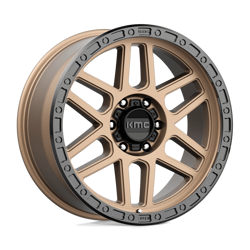 Felga aluminiowa 17" KMC Mesa 17x9 ET-12 6x139,7 Matte Bronze With Black Lip