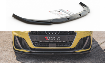 Splitter przedni Maxton V2 Audi A1 S-Line GB (czarny połysk)