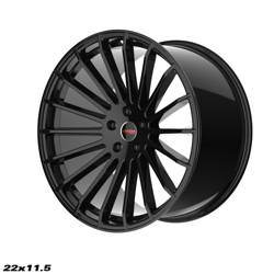 Felga aluminiowa 22" Strom STR4 22x11,5 ET35 5x120 Gloss Black