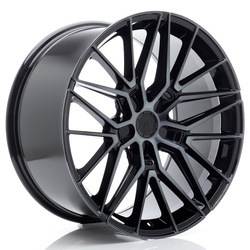 Felga aluminiowa 20" Japan Racing JR38 20x9 ET20-35 5H BLANK Black Machined w/Tinted Face