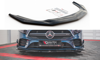 Splitter przedni Maxton V1 Mercedes A35 AMG W177 (czarny połysk)
