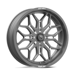 Felga aluminiowa 22" MSA Offroad Wheels M47 SNIPER 22x7 ET10 4x156 Gunmetal Milled