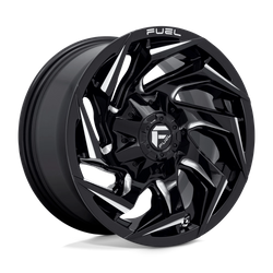 Felga aluminiowa 18" Fuel Reaction 18x9 ET1 8x180 Gloss Black Milled